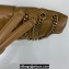 Saint Laurent toy puffer Bag in lambskin 759337 Brown