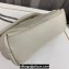 Saint Laurent toy puffer Bag in lambskin 759337 Vintage White/Silver