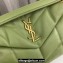 Saint Laurent puffer small Bag in nappa leather 577476 Green