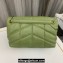 Saint Laurent puffer small Bag in nappa leather 577476 Green