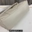 Saint Laurent puffer small Bag in nappa leather 577476 Vintage White/Silver
