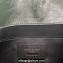 Saint Laurent Niki Baby Bag in Crinkled Vintage Leather 633160 Emerald Green