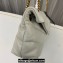 Saint Laurent puffer small Bag in nappa leather 577476 Vintage White/Gold