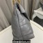Saint Laurent puffer medium Bag in nappa leather 577475 Gray/Gold