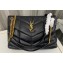 Saint Laurent puffer medium Bag in nappa leather 577475 Black/Gold