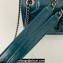 Saint Laurent Niki Baby Bag in Crinkled Vintage Leather 633160 Green