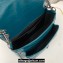 Saint Laurent Niki Baby Bag in Crinkled Vintage Leather 633160 Green