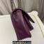 Saint Laurent Niki Baby Bag in Crinkled Vintage Leather 633160 Purple