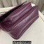 Saint Laurent Niki Baby Bag in Crinkled Vintage Leather 633160 Purple