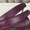 Saint Laurent Niki Baby Bag in Crinkled Vintage Leather 633160 Purple