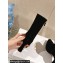 Dior Heel 8cm D-Fiction Heeled Ankle Boots in Suede Black 2024
