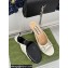 Gucci Heel 9.5cm leather Horsebit with crystals mid-heel slide sandals 771693 Patent White 2024