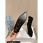 Dior Heel 8cm D-Fiction Heeled Ankle Boots in Suede Black 2024