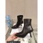 Dior Heel 8cm D-Fiction Heeled Ankle Boots in Calfskin Black 2024