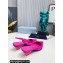 Prada Heel 4cm Satin Pointed Toe Slingbacks Fuchsia Spring 2024
