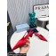 Prada Heel 4cm Satin Pointed Toe Slingbacks Red Spring 2024
