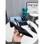 Prada Heel 4cm Satin Pointed Toe Slingbacks Black Spring 2024