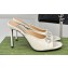 Gucci Heel 9.5cm leather Horsebit with crystals mid-heel slide sandals 771693 Patent White 2024