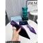 Prada Heel 4cm Satin Pointed Toe Mules Purple Spring 2024