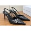 Dior Slingback Pumps with Studs in Calfskin Black 2024
