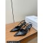 Dior Slingback Pumps with Studs in Calfskin Black 2024