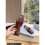 Prada Heel 3cm Satin Square Toe Mules Coffee Spring 2024