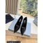 Prada Heel 9cm Satin Pumps Black Spring 2024