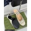 Gucci Heel 9.5cm leather Horsebit with crystals mid-heel slide sandals 771693 White 2024