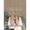 Dior Heel 8cm Sweet-D Slingback Pumps in Beige Cotten 2024