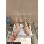 Dior Heel 8cm Sweet-D Slingback Pumps in Beige Cotten 2024