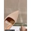 Dior Heel 8cm Sweet-D Slingback Pumps in Beige Cotten 2024
