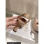 Dior Heel 8cm Sweet-D Slingback Pumps in Beige Cotten 2024