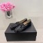 Chanel Patent Calfskin Moccasins G45409 Black 2024