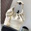 Loewe Small Squeeze bag in nappa lambskin White