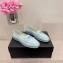 Chanel Patent Calfskin Moccasins G45409 Light Blue 2024