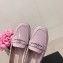 Chanel Patent Calfskin Moccasins G45409 Light Purple 2024