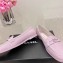 Chanel Patent Calfskin Moccasins G45409 Light Purple 2024