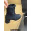 Chanel Black Suede Ankle Boots 2024