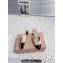 Miu Miu Patent Calfskin Mules with Strap Beige 2024