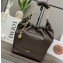 Loewe Small Squeeze bag in nappa lambskin Coffee