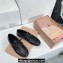 Miu Miu Black Shoes with Laces Spring 2024