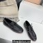Miu Miu Black Shoes with Laces Spring 2024