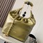 Loewe Medium Squeeze bag in nappa lambskin Green