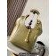 Loewe Medium Squeeze bag in nappa lambskin Green