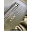 Loewe Medium Squeeze bag in nappa lambskin Green