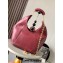 Loewe Medium Squeeze bag in nappa lambskin Red