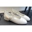 Chanel Lambskin, Metal & Imitation Pearls Ballet flats G38986 White 2024