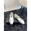 Chanel Lambskin, Metal & Imitation Pearls Ballet flats G38986 White 2024