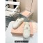 Miu Miu Denim mules with logo-engraved metal coin 5D058E White 2024