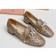 Miu Miu Glitter fabric loafers Gold 01 with metal chain and artificial crystal ornament 2024